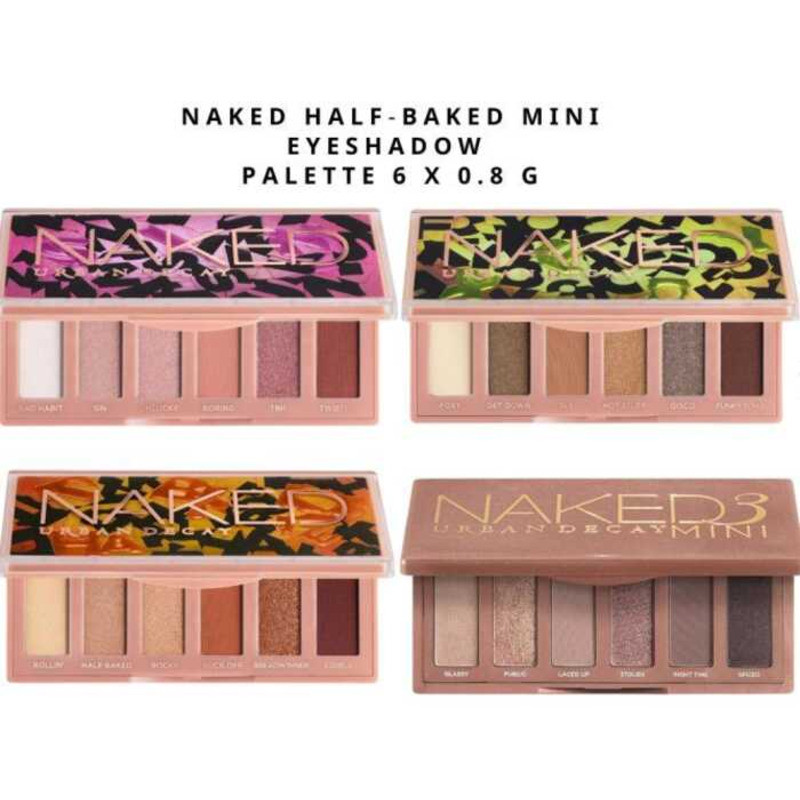 URBAN DECAY Naked Mini Eyeshadow Palette 6 0 8G 638 Shopee Philippines