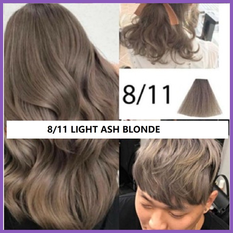 Bremod Premium Hair Color With Oxidizer Light Ash Blonde Cocoa