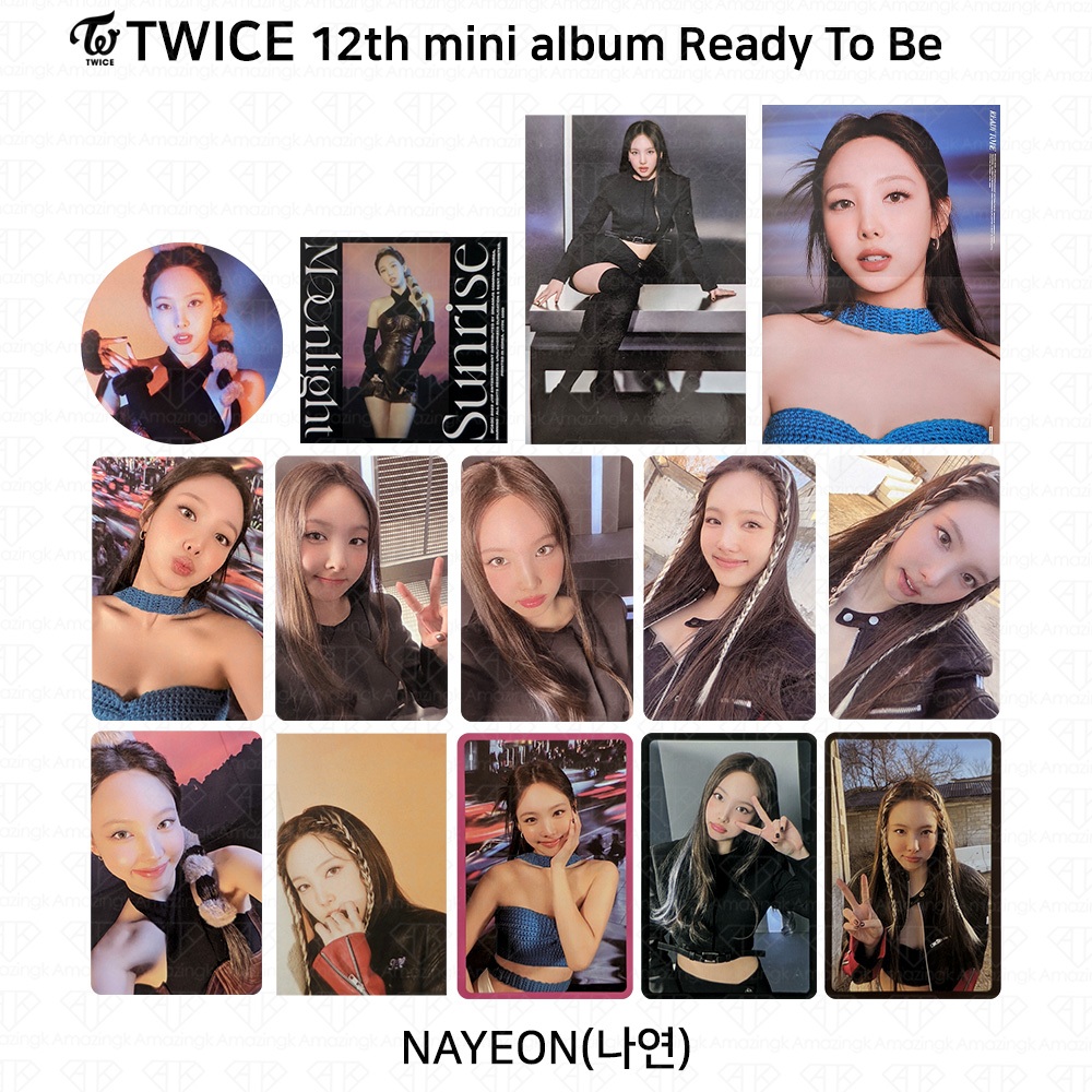 Twice Th Mini Album Ready To Be Photocard Message Card Poster