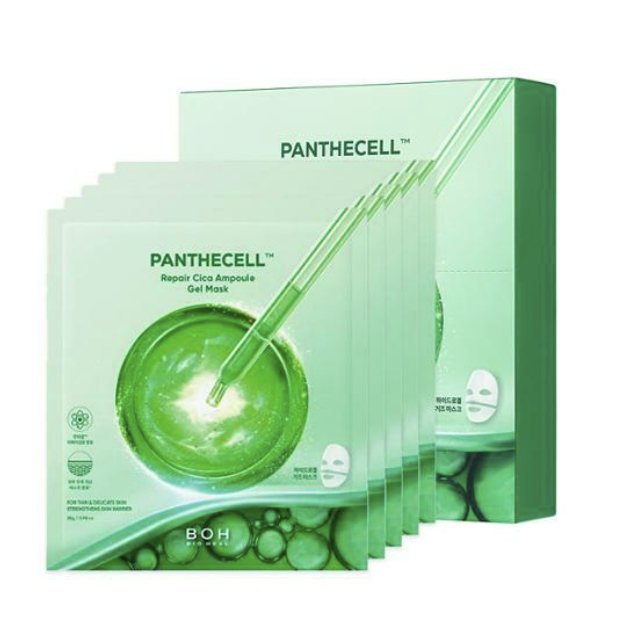 Boh Panthecell Repair Cica Ampoule Gel Masks Sheets Korean Facial