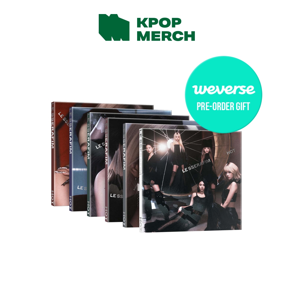 Weverse POB LE SSERAFIM 5th Mini Album HOT Compact Ver 6CD SET