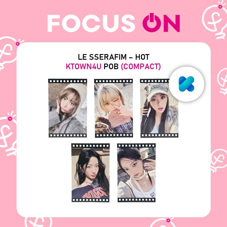 LE SSERAFIM POB KTOWN4U HOT PHOTOCARD Shopee Philippines