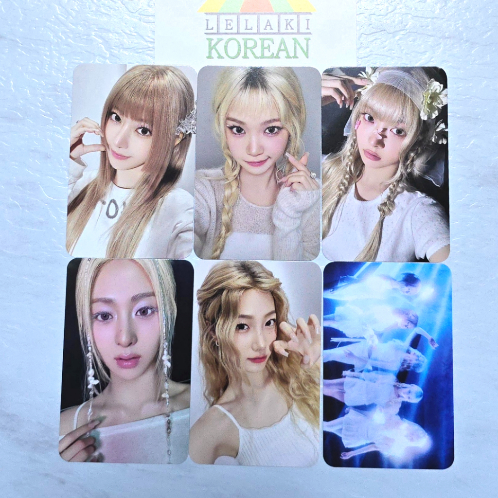 LE SSERAFIM Th Mini Album HOT YES POB Photocard Shopee