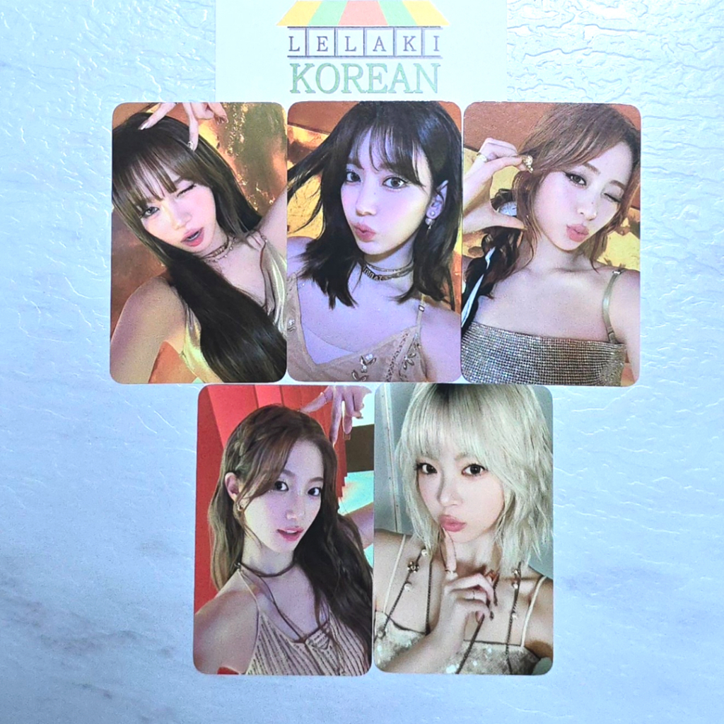 LE SSERAFIM 5th Mini Album HOT YOUTUBE GIFT Photocard Shopee
