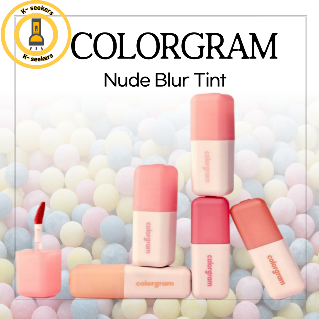 COLORGRAM K Beauty Natural Look Nude Blur Tint Colours Including