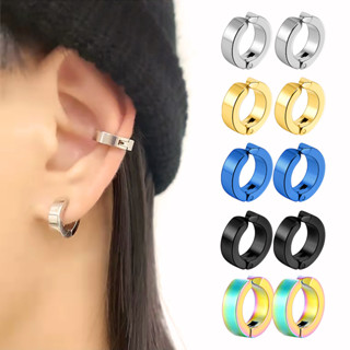 1Pairs Cz Magnetic Stud Earrings For Men Stainless Steel Non Piercing