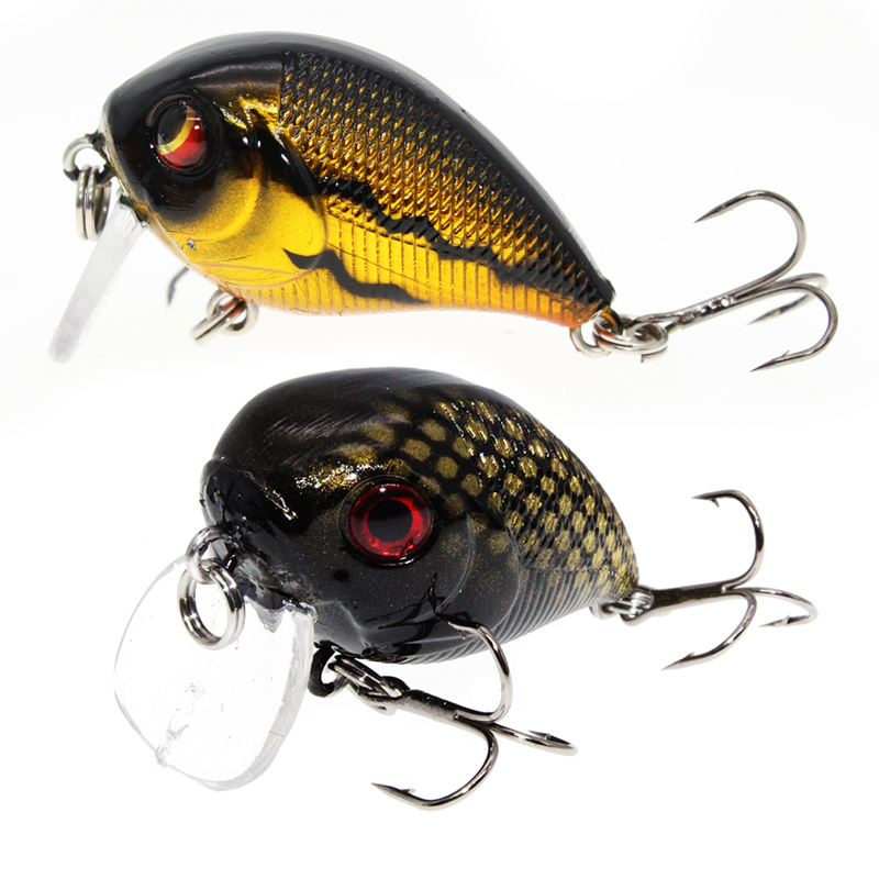 Brand Lifelike VIB Floating Fishing Lure 4 5CM 7G Pesca Hooks Fish