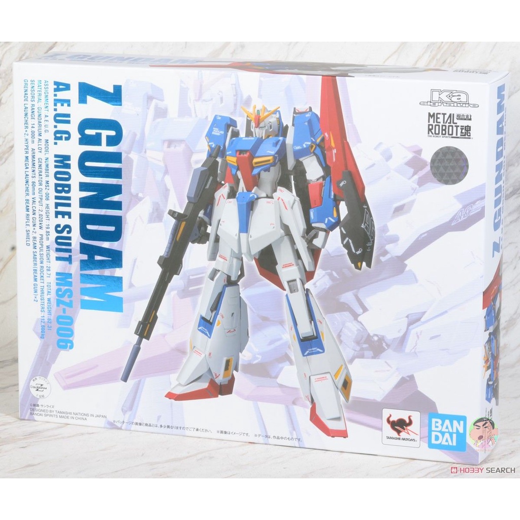 Bandai Metal Robot Spirits Ka Signature Z Gundam Completed Model