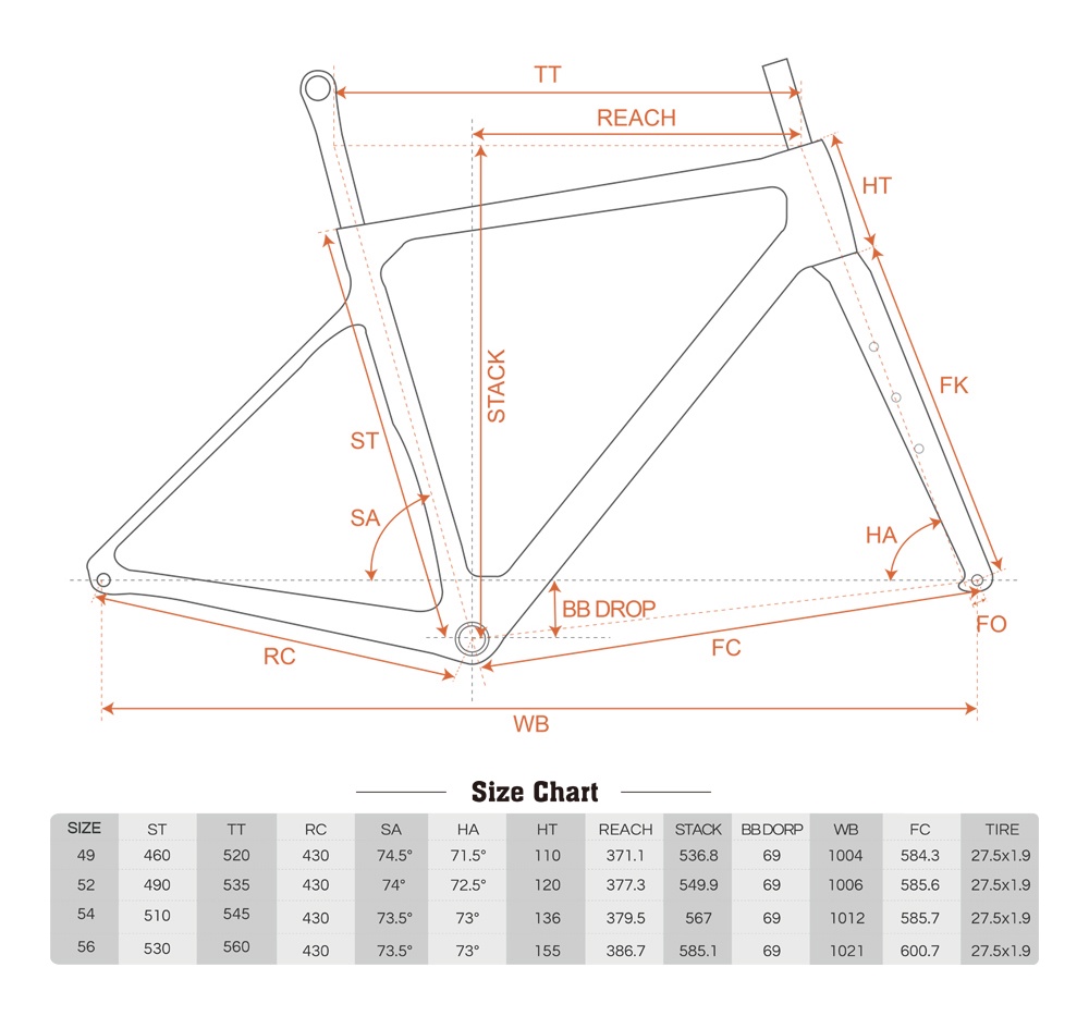 Og Evkin Cf Carbon Gravel Frame C Bb Disc Brake Gravel