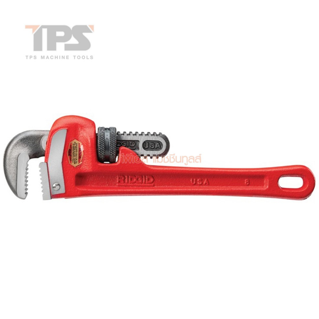 Heavy Duty Straight Pipe Wrench 8 Inch RIDGID Shopee Philippines