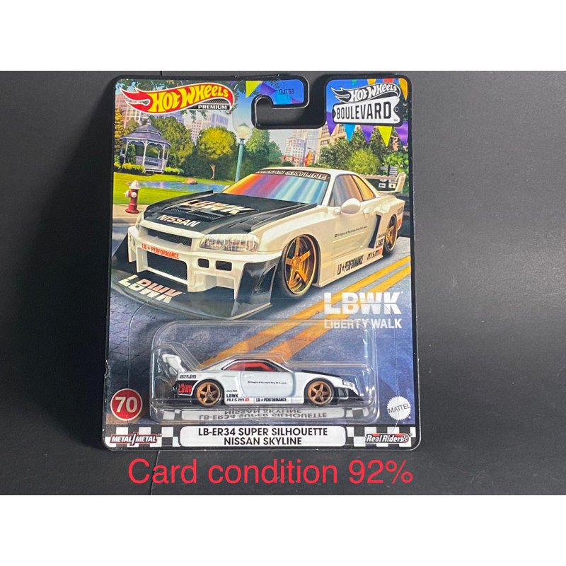 Card Hotwheels Boulevard Lbwk Liberty Walk Lb Er Super Silhouette