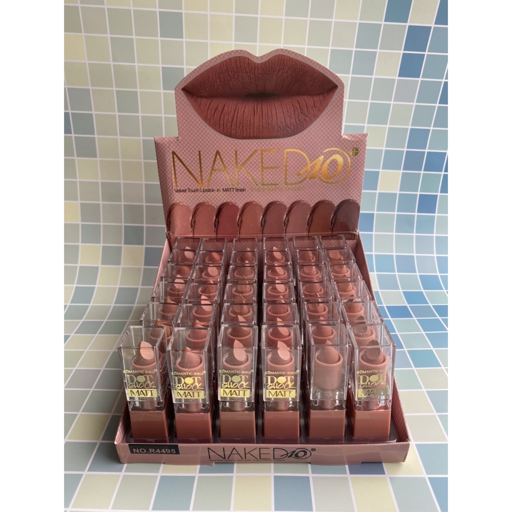 NAKED Lipstick Matte Nude Color Comes In Colors Shopee Philippines