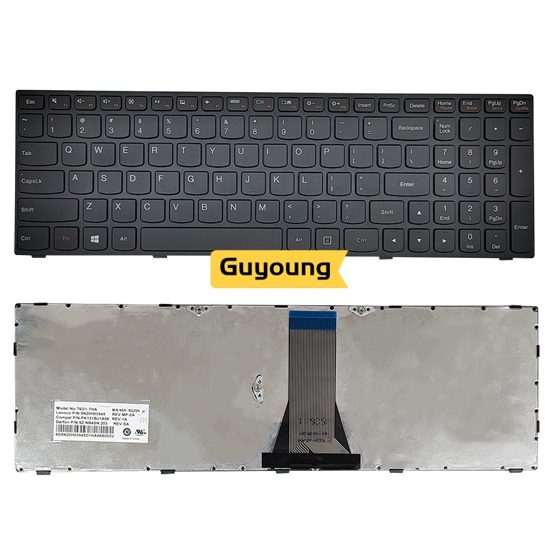 Yjx Laptop Keyboard For Lenovo G G B G G At G