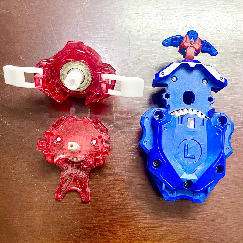 Takara Tommy LR Beyblade Ss6 7 DB BU Power Launcher Genuine