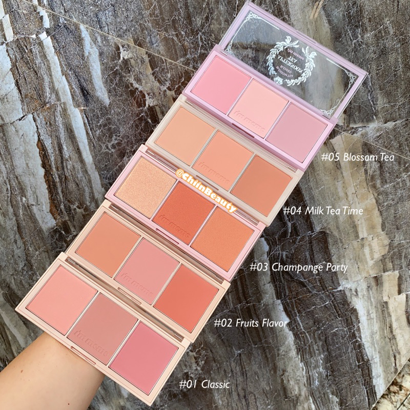 Im Meme Afternoon Tea Blusher Palette I M Meme Chiinbeauty