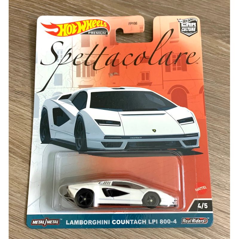 Hot Wheels Premium Lamborghini Countach LPI 800 4 Shopee Philippines