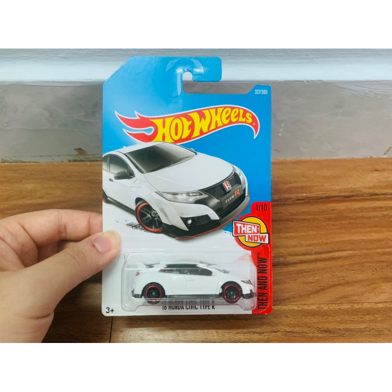 Hot Wheels Honda Civic Type R Model Car In White Shopee Philippines
