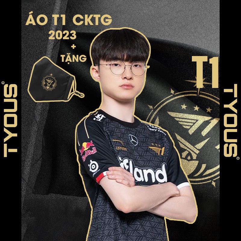 T1 World 2023 Jersey LCK Spring 2023 LCK Summer 2023 MSI 2023 By TIOUS