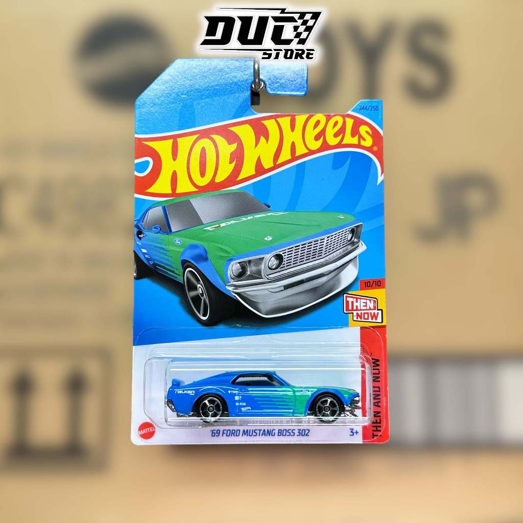 Model Hkj Hot Wheels Falken Ford Mustang Boss Basic Case Q