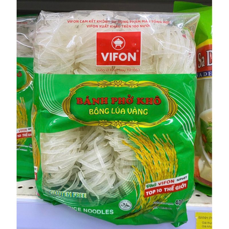 Vifon Golden Rice Dried Pho 400g Pack Expiry Date August 2025