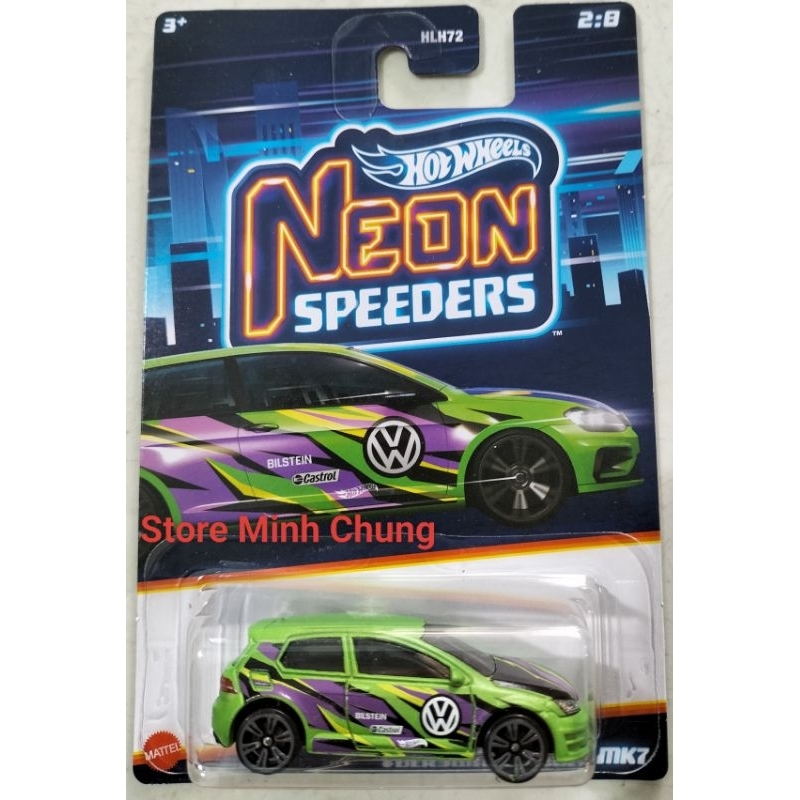 Store Minh Chung Toy Model Car Hot Wheels Neon Speeders Volkswagen Golf
