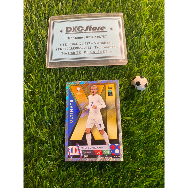 Retail Card ULTIMATE TOPPS MATCH ATTAX EURO 2024 ANTOINE