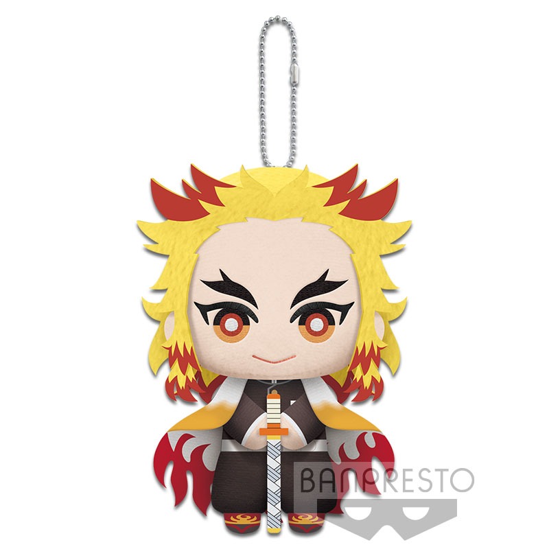 Banpresto Demon Slayer Cotton Key Chain Kimetsu No Yaiba MASCOT