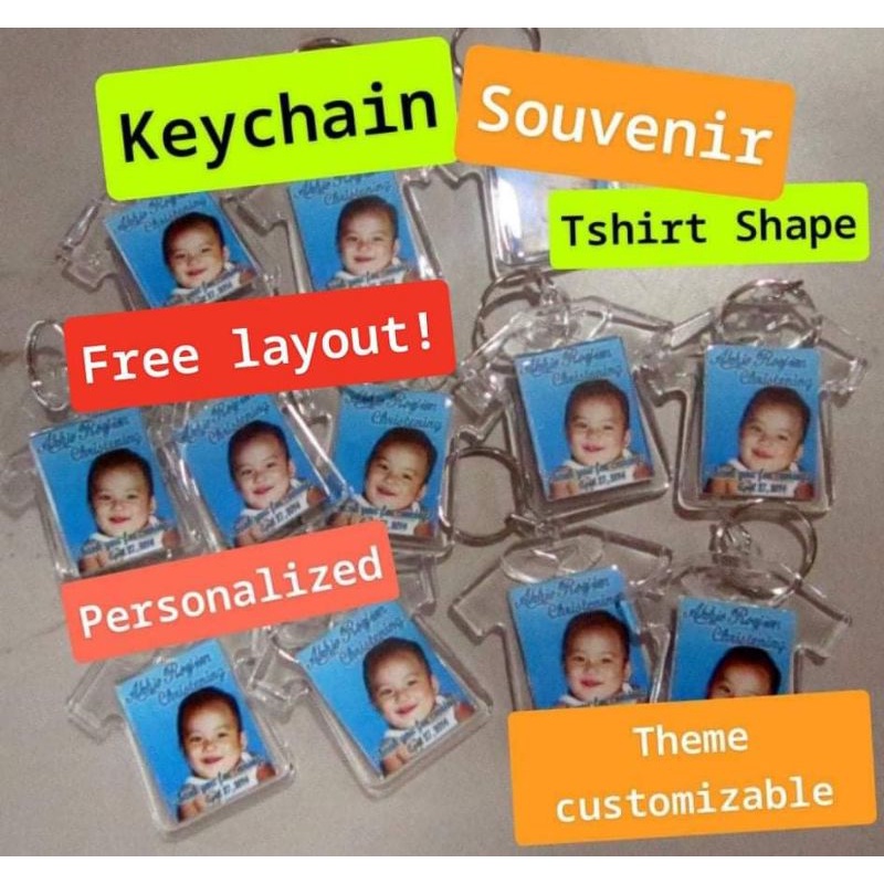 Keychain Souvenir (T-Shirt design) | Shopee Philippines