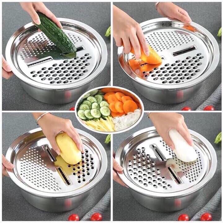 Multi-functional Stainless Steel VEGETABLE GRASTER KIT | Shopee Philippines