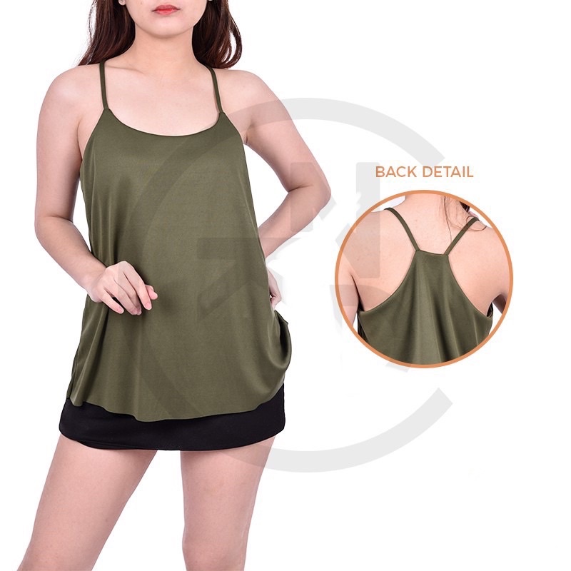 Fashion Maya Sexy Spaghetti String Summer Top For Women (Fits XS to ...