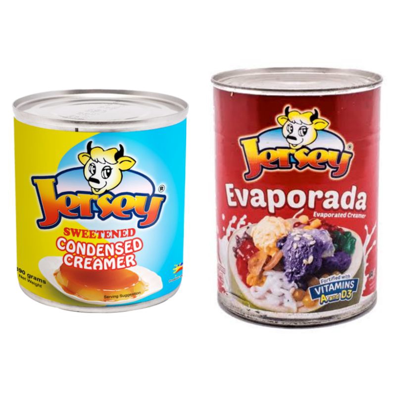 Jersey Evaporada Condensada Evaporated Milk Condensed Dairy Can