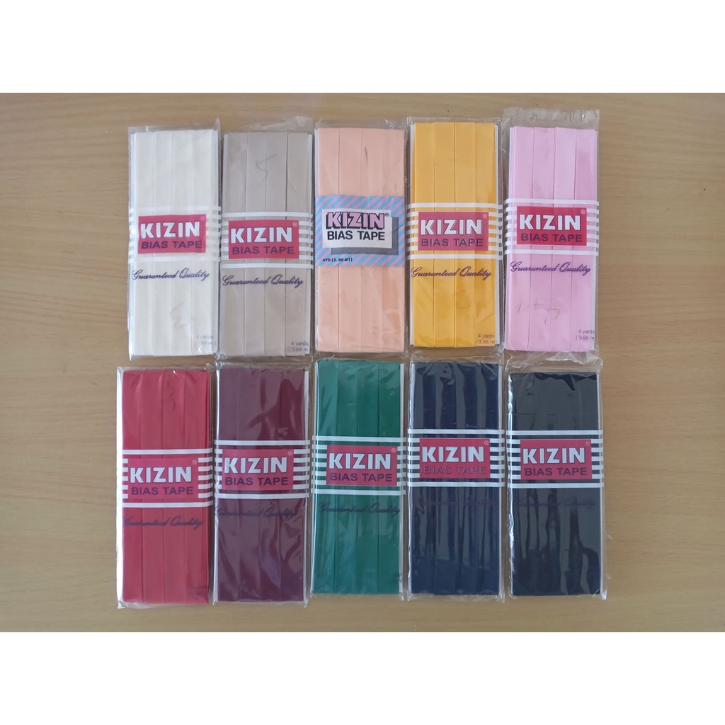 Kizin Bias Tape (Cotton Bias Tape)