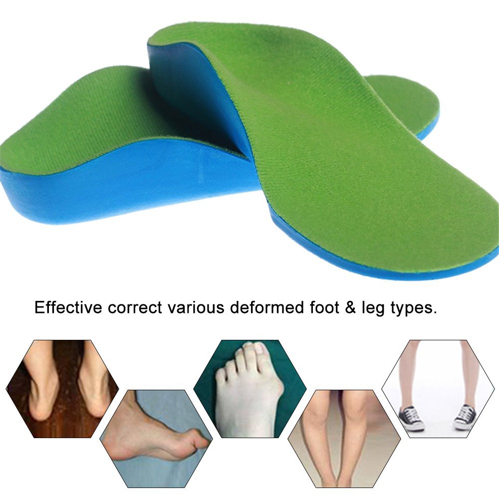 T&T Orthopedic Insoles for Shoes Flat Foot Arch Support Orthotic Pads