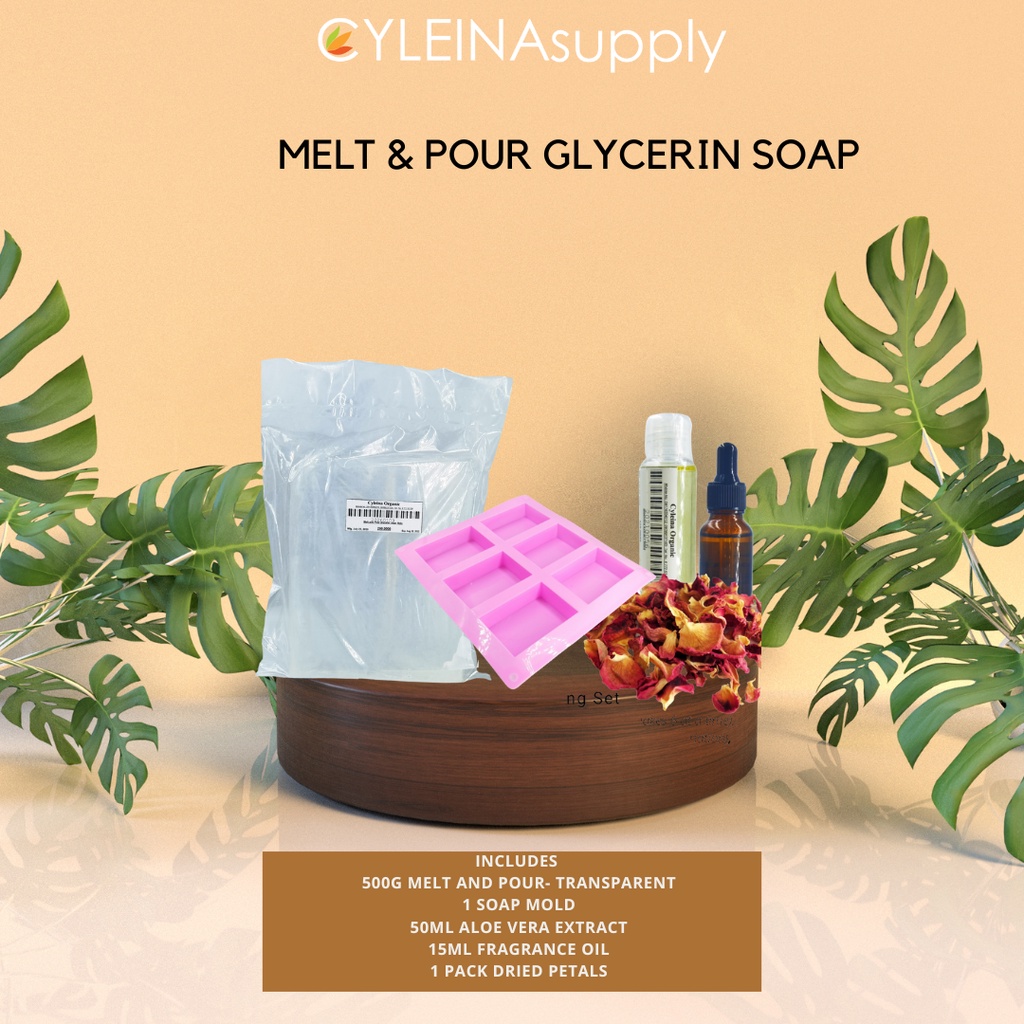 Melt and Pour Glycerin Soap making kit 500grams Shopee Philippines