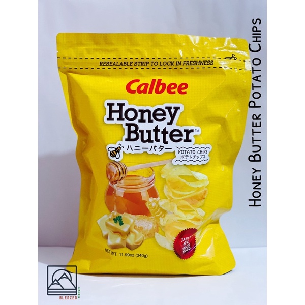 Calbee Potato Chips Honey Butter Party Size 170g