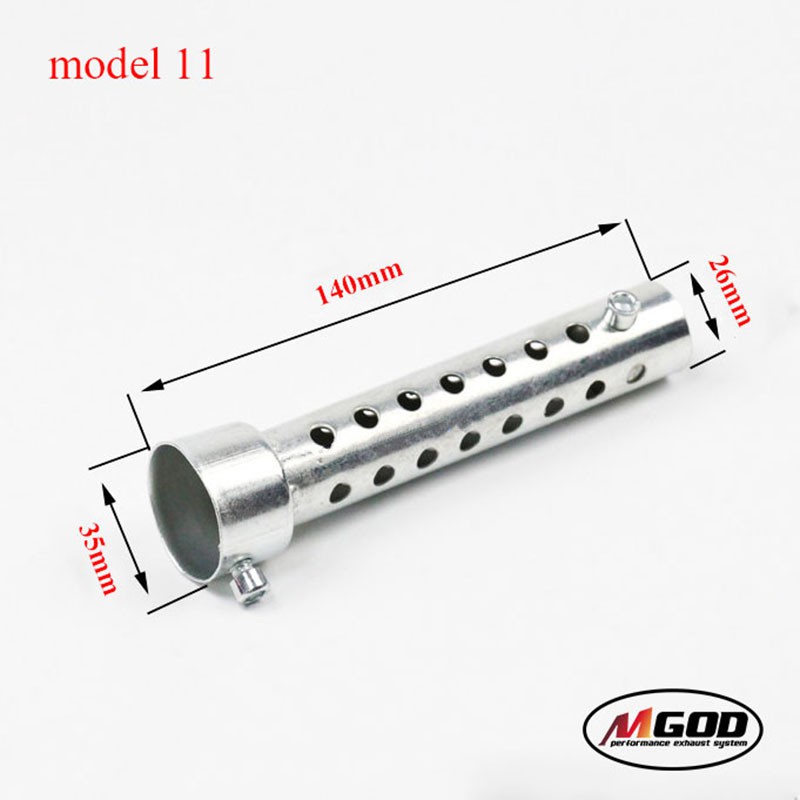 35mm 42mm 45mm 48mm 51mm 60mm Motorcycle Exhaust Muffler