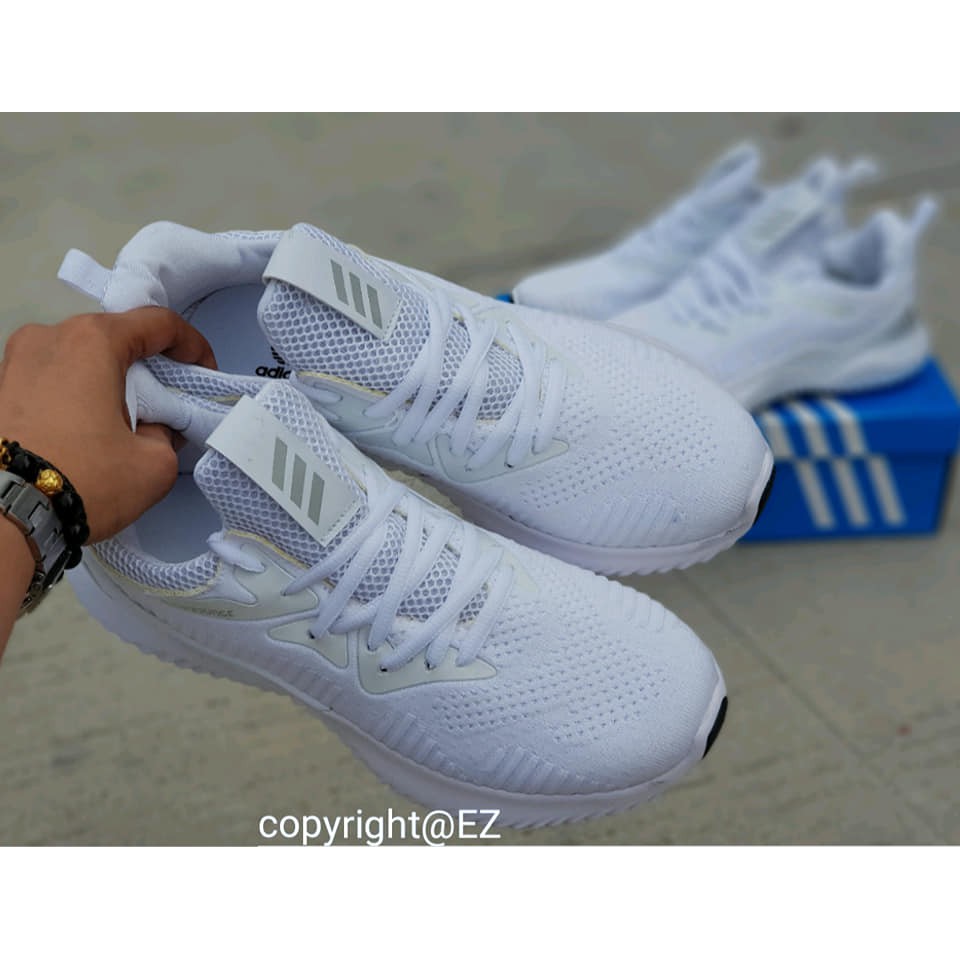 Adidas Alphabounce Beyond All White Shoes for men women High