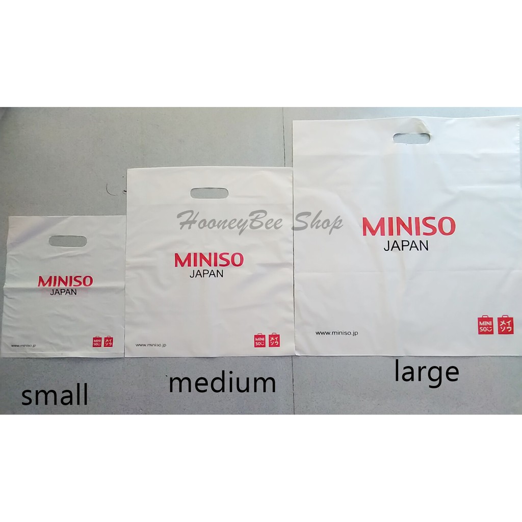 Miniso discount paper bag