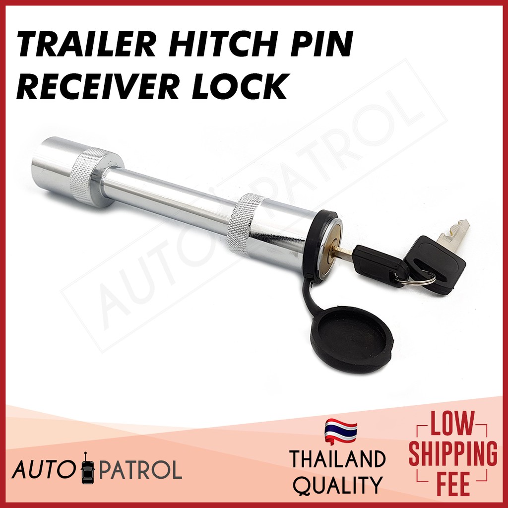 Hitch Lock 5/8 Trailer Hitch Pin Receiver Lock Brass Core Locking ...