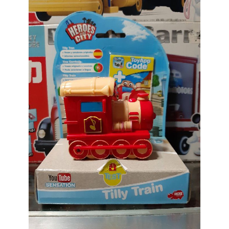 Heroes in the City Characters (Set) - Tilly Train & Figure Set | Shopee ...