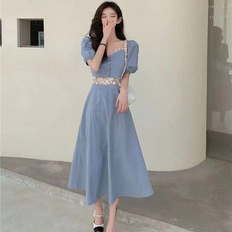 ^modern filipiniana dress for women dusty blue dress semi formal dress ...