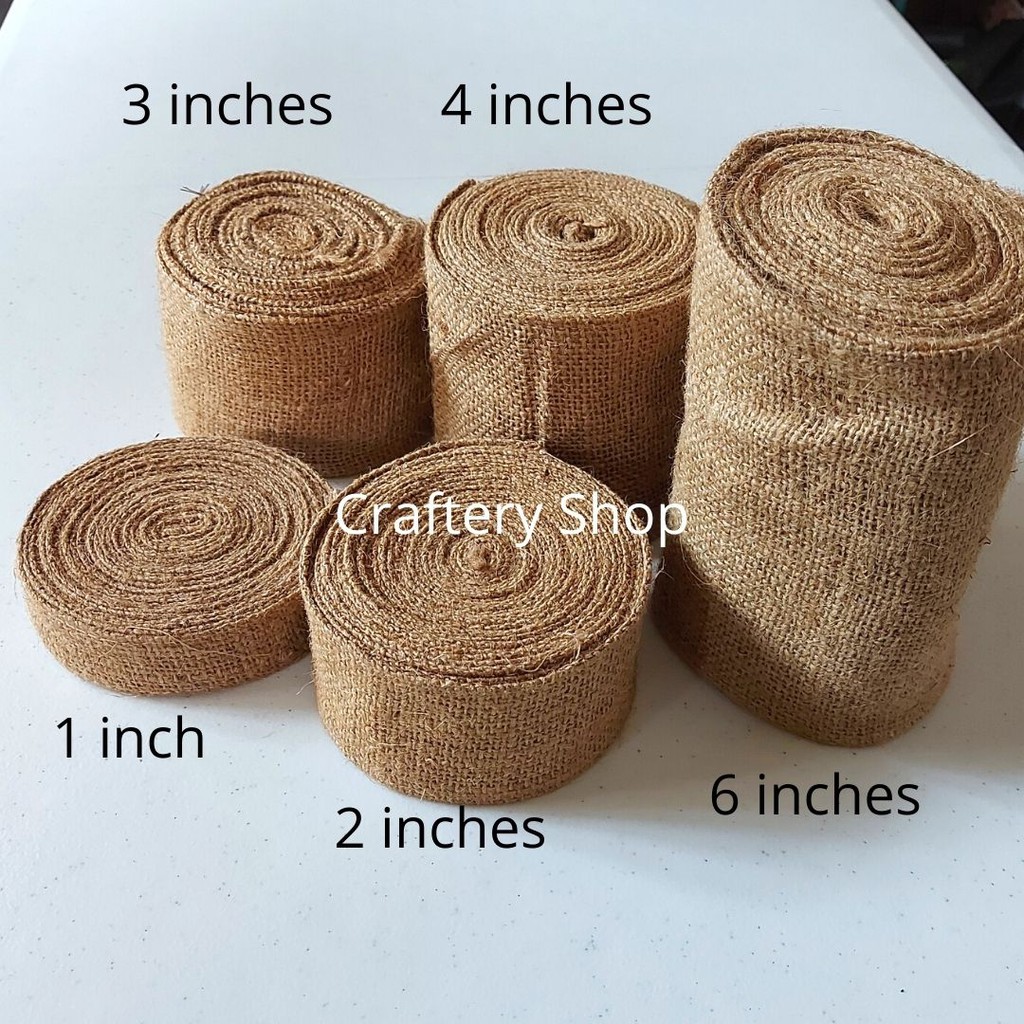 Jute Ribbon per ROLL 4 to 5 yards | Shopee Philippines