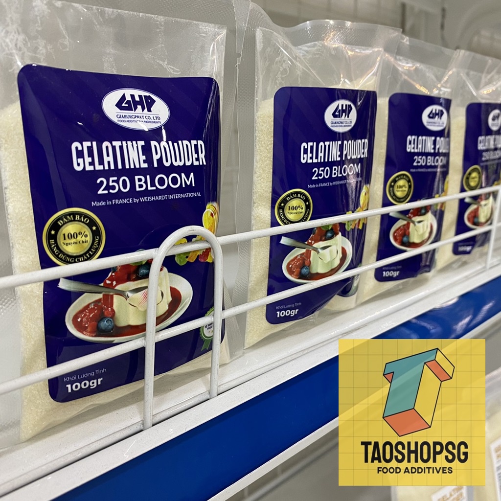 100gram French Gelatin French Gelatin Powder 100gram Pack Shopee