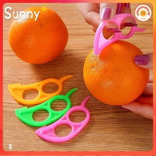 Stainless Steel Orange Peeler Stripper with Long Handle Fruits Grapefruit  Cutter Double-sided Blade Knife Kitchen Utensils