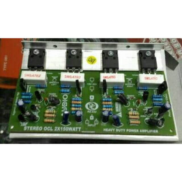 200 Watt stereo ocl power Kit transistor final tip2955 tip3055 | Shopee