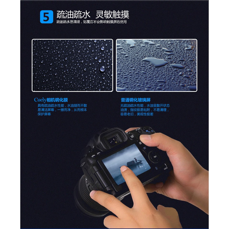 2pcs Tempered Glass Screen Guard Protector for Fujifilm XA7 X-A7 XT200 ...