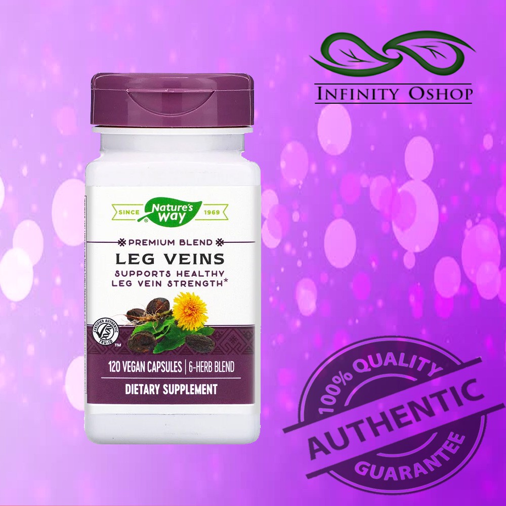 Nature S Way Leg Veins Support Blend 120 Veg Capsules Shopee Philippines