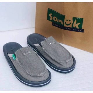 New Sanuk footwear half style shoes plain slip on outdoor fashion for Mens  shoes for men