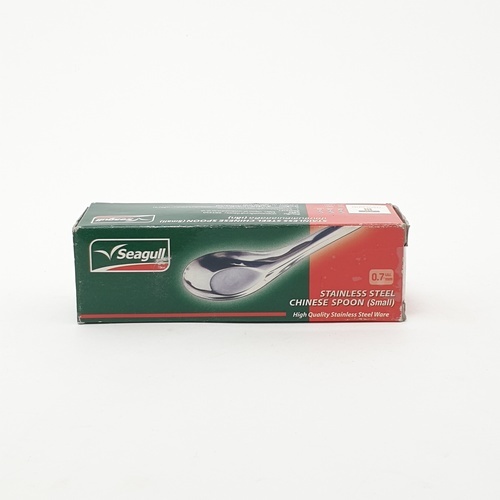 Seagull Brand Stainless Steel Small Chinese Spoon 1 Box (12 Cars ...