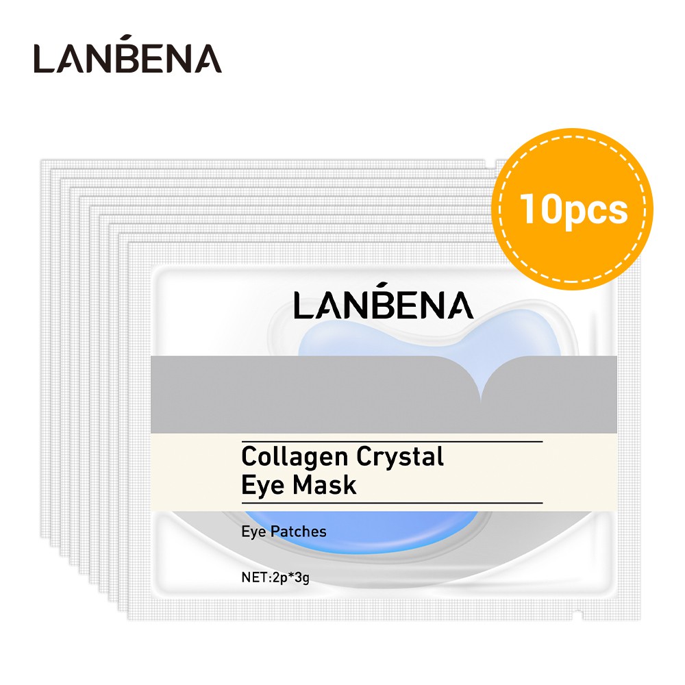 LANBENA Collagen Crystal Eye Mask Anti Aging Wrinkles Dark Circles Bags
